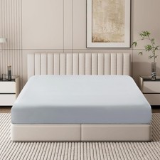 100 Egyptian Cotton Fitted Sheet Cal King Size Only, 600 Thread Count, 8-16 D...