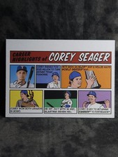 2022 Topps Heritage High Number - 1973 Topps Comics Corey Seager #73TC-34
