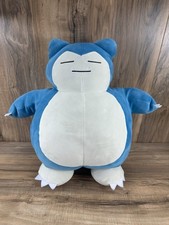 Jazwares Pokemon Sleeping Snorlax 15 Pillow Plush Nintendo Official