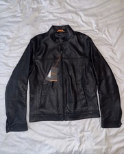 Hugo Boss Men's Leather Jacket (UK 48)