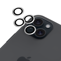 Panzerfolie Schutzglas Apple Iphone 15 Displayschutz - Cazy - Silber