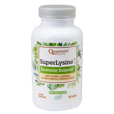 Quantum Health, Super Lysine Plus, 180 Tabs