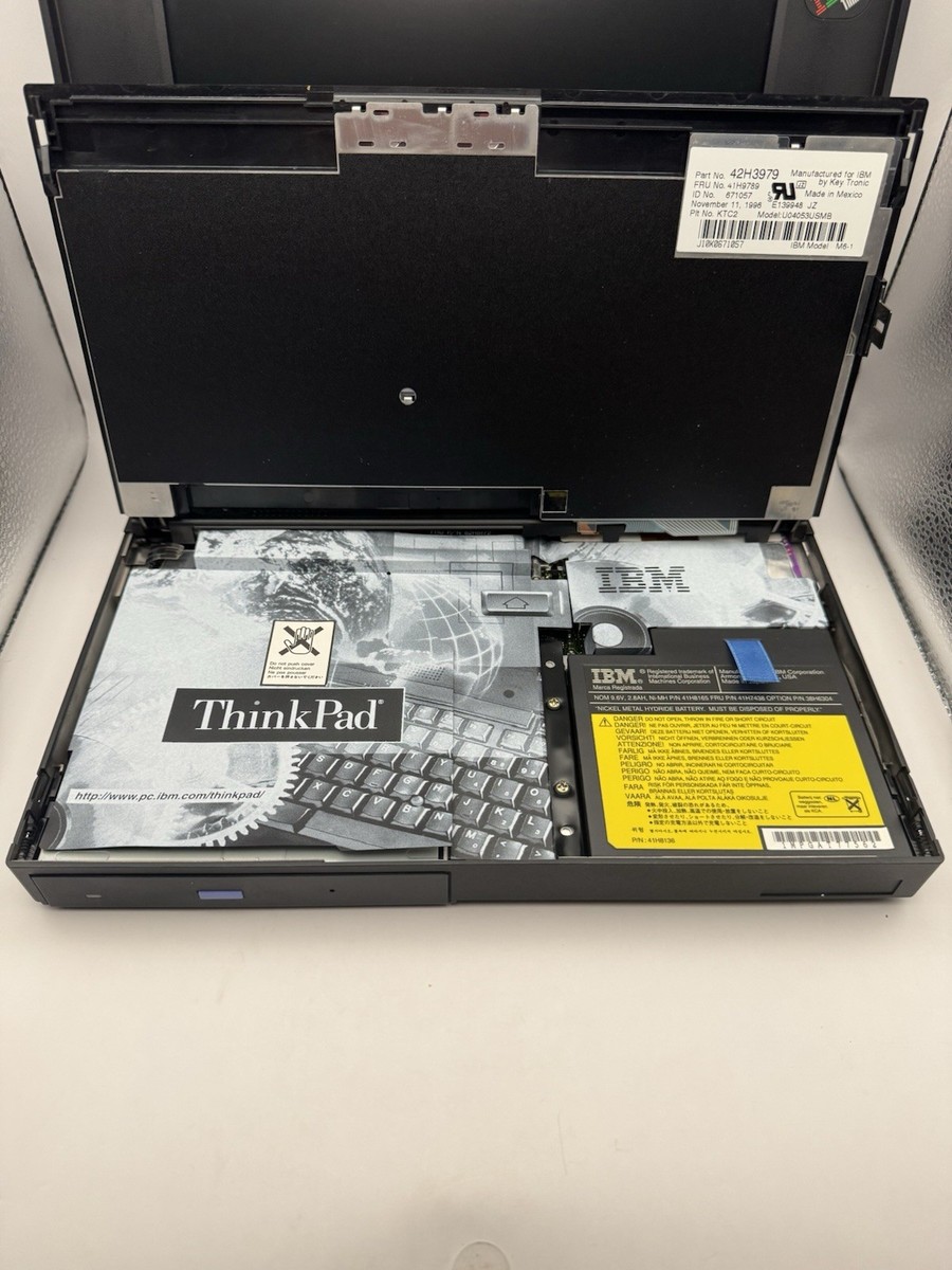 Rare Vintage IBM ThinkPad 365X Pentium LAPTOP WINDOWS 95 | eBay