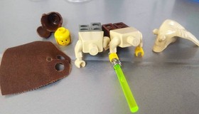 LEGO Star Wars 7121 Naboo Swamp Minifigs Qui-Gon, Jar Jar, Battle Droid