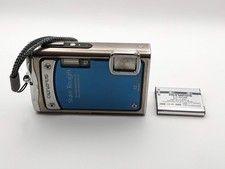 Olympus Digital Camera Stylus Tough 8000 12MP Blue W/ Battery Tested No Chargr