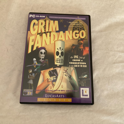 Grim Fandango - Lucas Arts Classic (PC CD) Handbuch auf CD-ROM