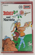 Neuwertig Europa Hörspiel "Asterix und Maestria" vol. 29 Kassette MC + Inlay Top