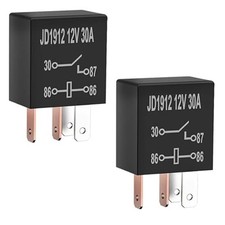 4 Pin 12V 30A Multi-Purpose Automotive Relay - Heavy Duty Standard Relay for Car