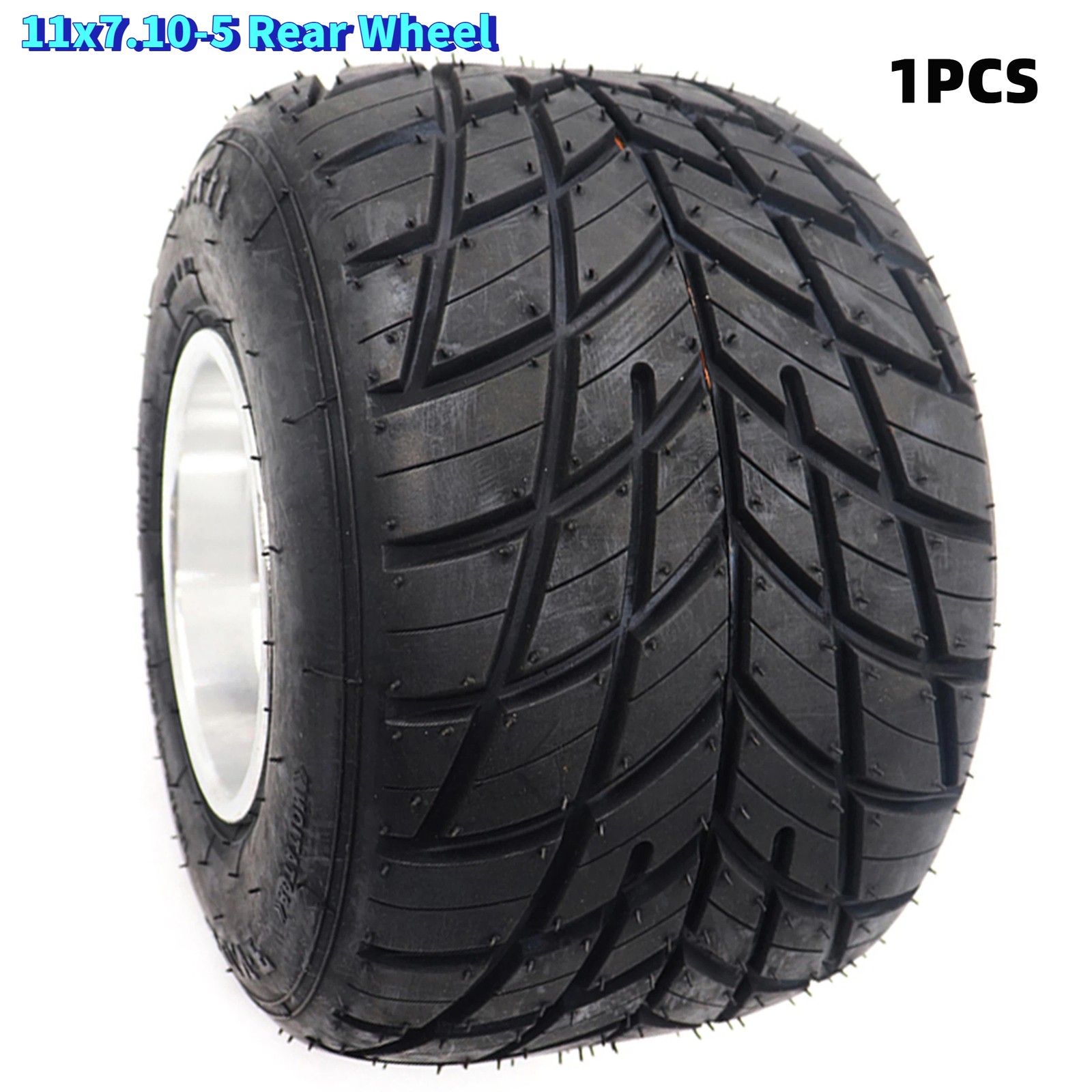 10x4.50-5 or 11x7.10-5 Tire 3 Bolt Wheel Rim for Racing Go K