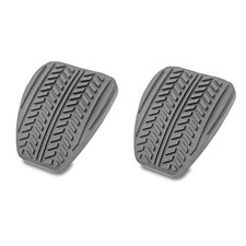 Brake Pedal Covers, Clutch Pedal Pads Compatible with Ford 1994-2004 2 Packs