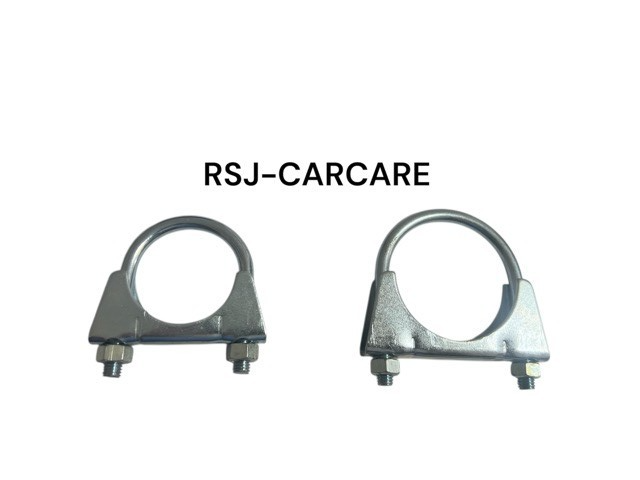 EMC048S Two EXHAUST 48MM EXHAUST CLAMP OR SYA8 X2