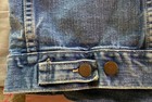 Vintage 70s Wrangler Denim Jacket Sleeveless Distressed Men’s Vest 46-REDUCED  — photo 7