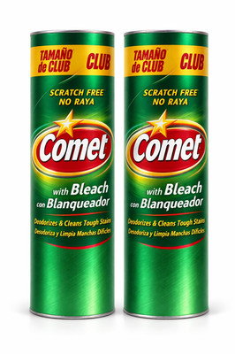 Comet Cleanser with Bleach 28 ounce, (Pack of 2)