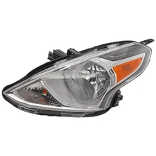 Halogen Headlight Lamp Assembly LH LF Driver Side For 15-19 Nissan Versa