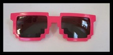 Minecrafter Square Pixel pink Fashion Kids Adults Gift Toys Sunglasses