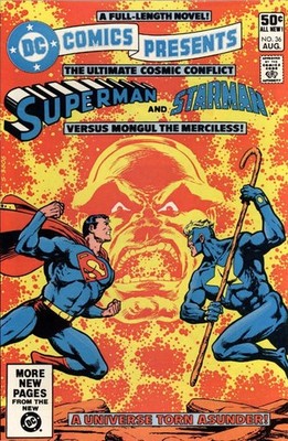 DC Comics Presents (1978) #  36 (7.5-VF-) Starman, Mongul 1981