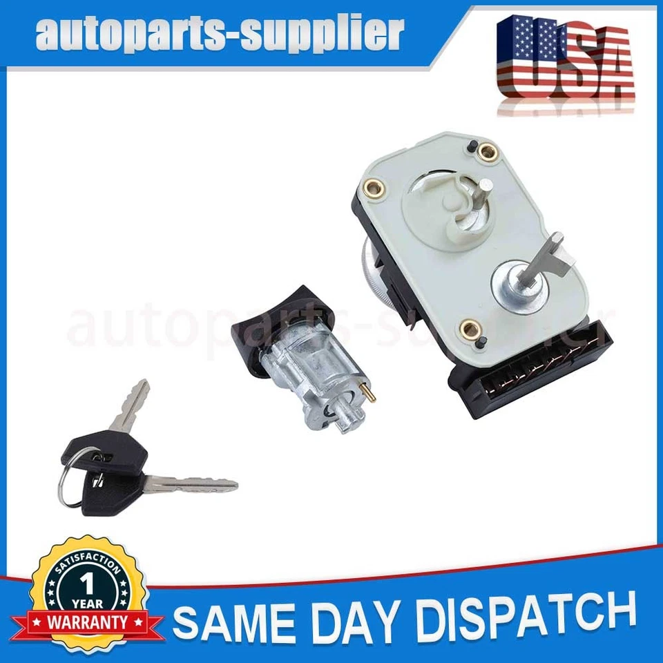 Juego de interruptores de bloqueo de encendido aptos para camioneta Dodge Viper Ram 1500 2500 3500 1997-2002 Foto 3 de 4