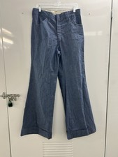 VTG 70s Wrangler Bell Bottoms Pants - Blue - Size - 34
