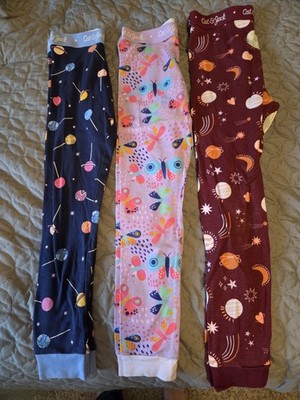 Cat & Jack Girls Playwear Leggings Lot   Size 6   3 Pairs