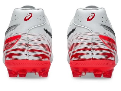 ASICS Soccer Cleats Shoes DS LIGHT PRO AG White/Flash Red 1103A127