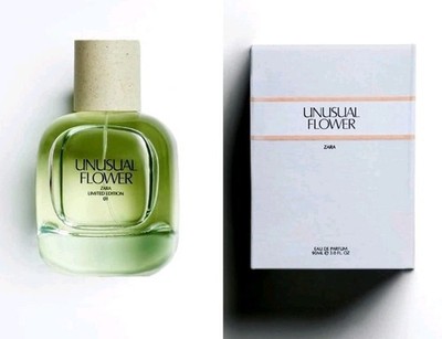  New In Box Zara. UNUSUAL  FLOWER 01 Limited Edition 90ML Rare!