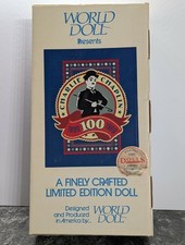 VINTAGE WORLD DOLL. CHARLIE CHAPLIN. FINE CRAFTED LIMITED EDITION DOLL 1899-1989
