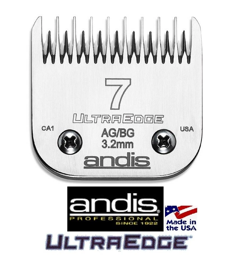 Andis UltraEdge 7 Skip PET GROOMING BLADE*Fit AGC2 AGC DBLC,Oster A5 A6 CLIPPERS