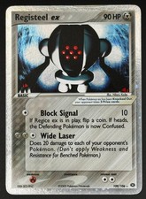 Pokemon TCG: Registeel ex - 100/106 Emerald Holo - Read Description [LP-] on eBay