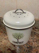 Contenedor de compost de cocina Third Rock encimera contenedor de compost pequeño de 1,0 galones