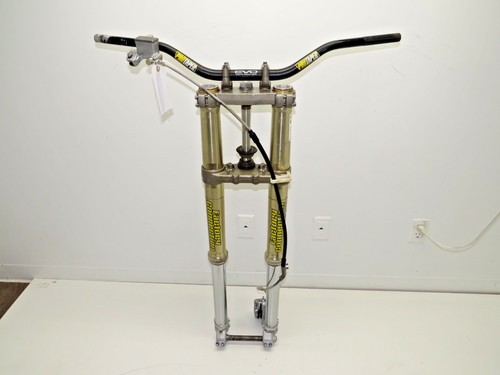 06-09 YAMAHA YZ 450F YZ 250F OEM FRONT FORKS TUBES TREES FRONT BRAKES BARS 2006