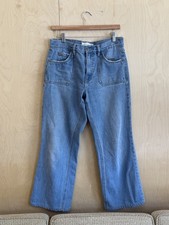Stradivarius Women s Blue Denim Jeans High Ri...