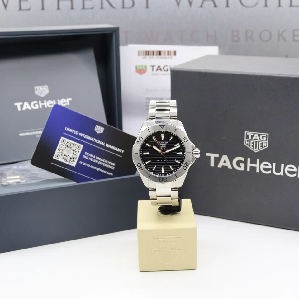 Tag Heuer Aquaracer Pro 200 near mint full set Tag warranty July 2030 RRP 2050 - Image 2 of 4