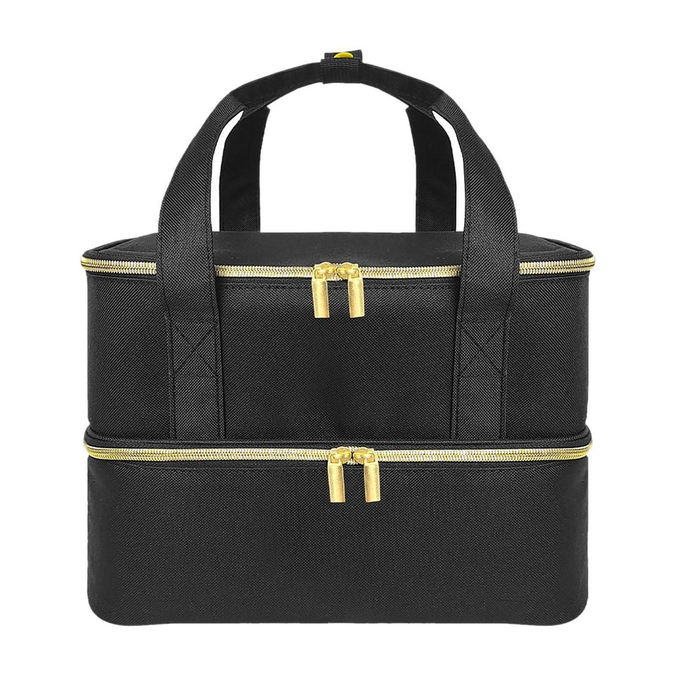 Nail Polish Storage Bag Double Layer Nail Polish Holder for Perfume