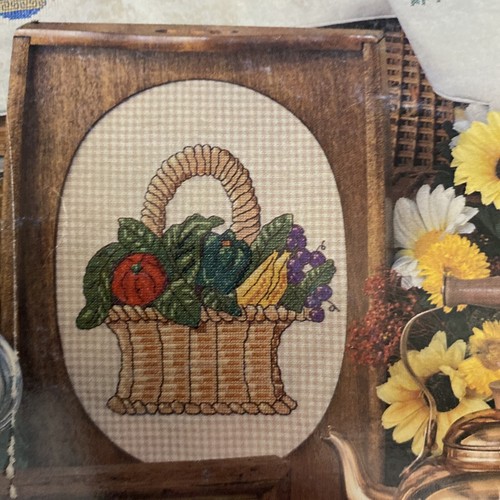Cross Stitch Patterns Kitchen Accents Kitchsy Farmhouse Vintage - Picture 7 of 9