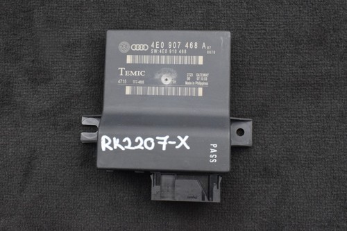 Audi A8 D3 4E 03-07 Can Gateway Diagnose Daten Steuergerät Steuergerät 4E0907468A