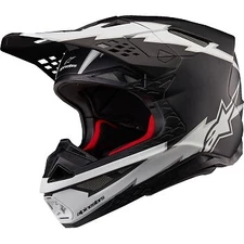 Alpinestars Supertech S-M10 Ampress Helmets Lg Black