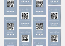 review cards QR code/Seller Thankyou Business Cards/Customer Reviews (30pcs)