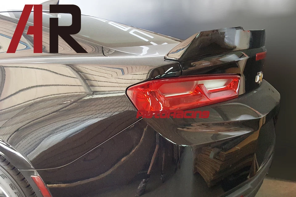 Alerón de maletero R1 para Chevy Camaro SS V8 V6 2016-2017 pintado negro brillante Foto 3 de 4