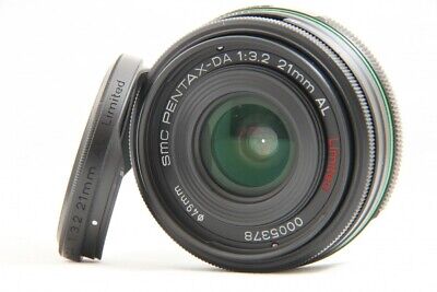 Near Mint SMC PENTAX DA 21mm F3.2 AL Limited Wide Angle Pancake AF