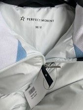 Perfect Moment Apres Duvet Jacket Pale Blue Size M - New Rrp £510 Best Seller