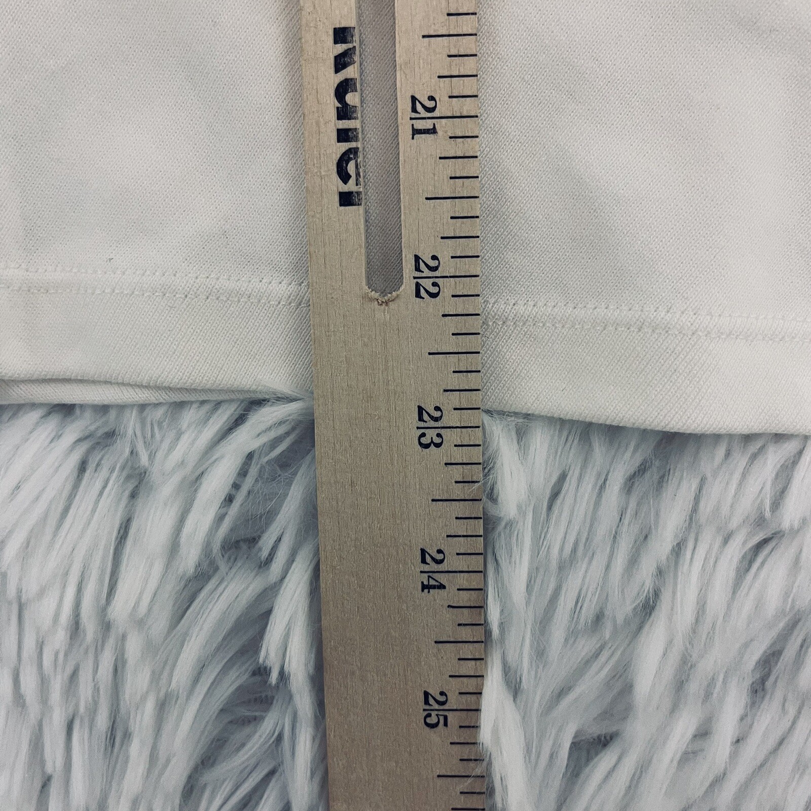 Pendleton Top Womens Cream Medium Minimalist V-Ne… - image 5