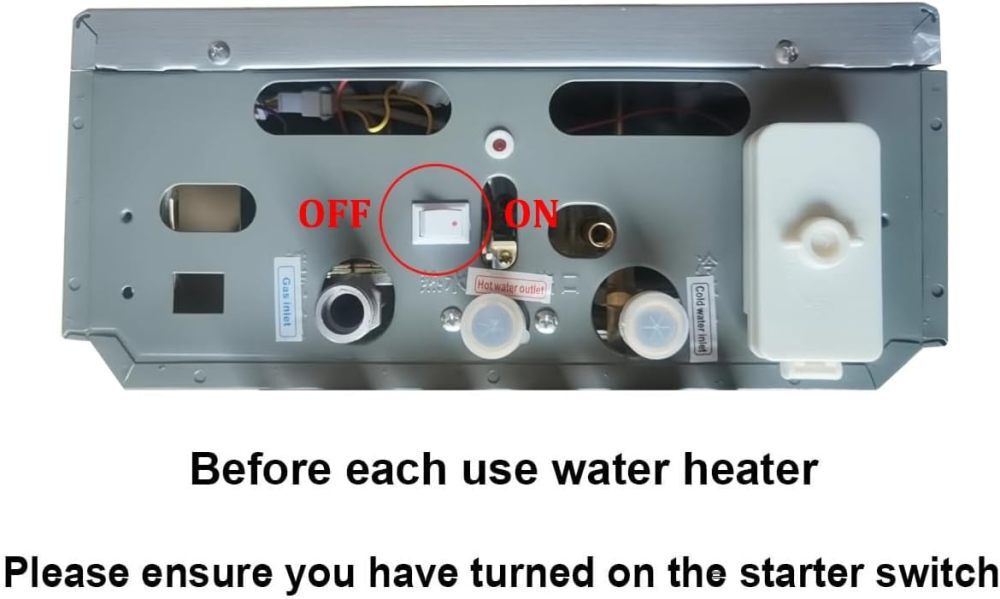 16L Propane Gas LPG Tankless Hot Water Heater On-Demand Shower Kit 32KW |  eBay