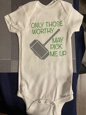 marvel Thor baby Onesie