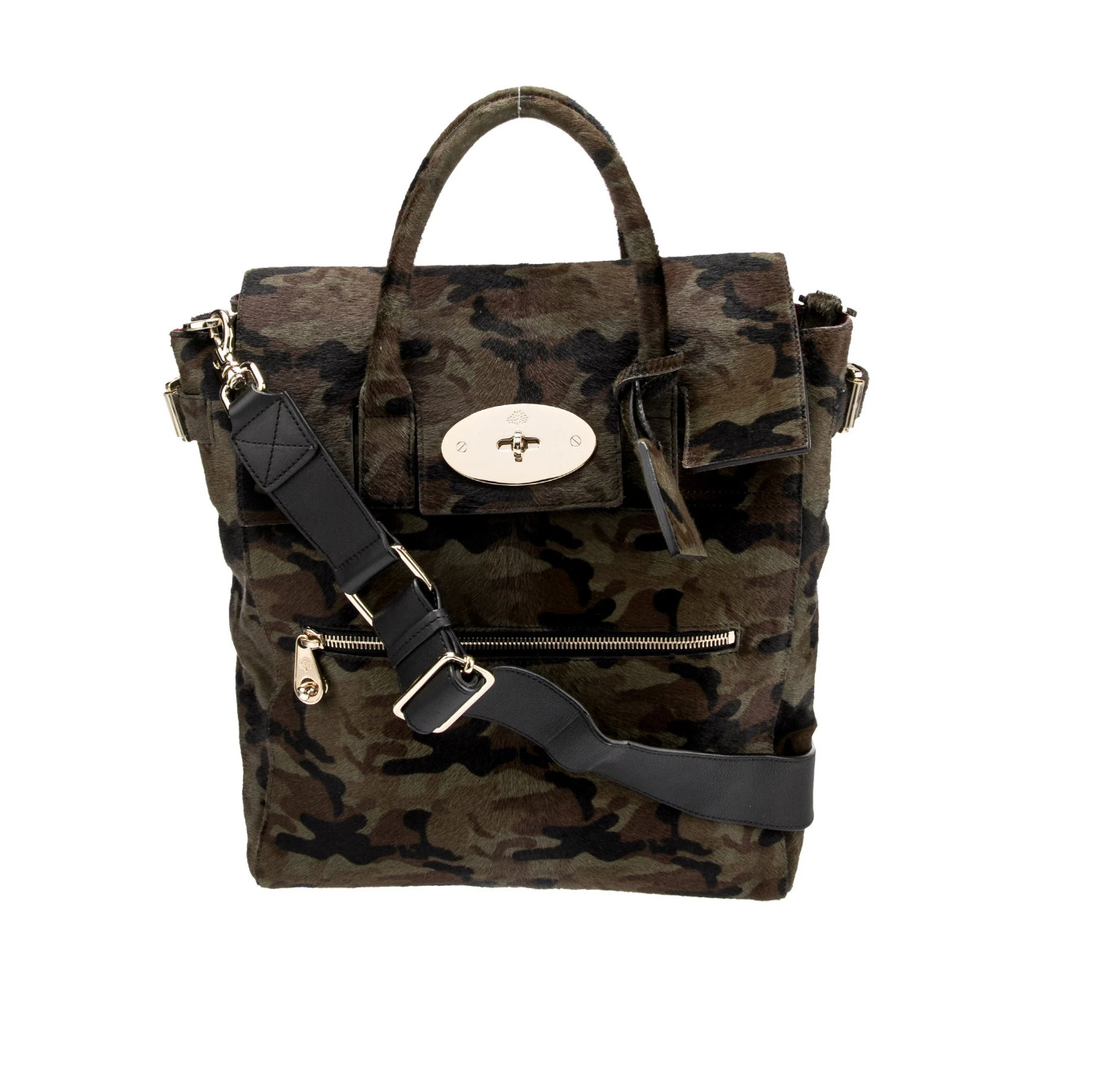 Mulberry Pony Hair Shoulder Bag