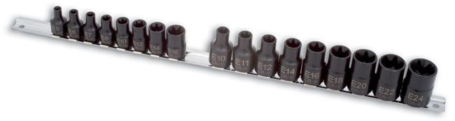 Laser 3930 Star Socket Set - 17 piece