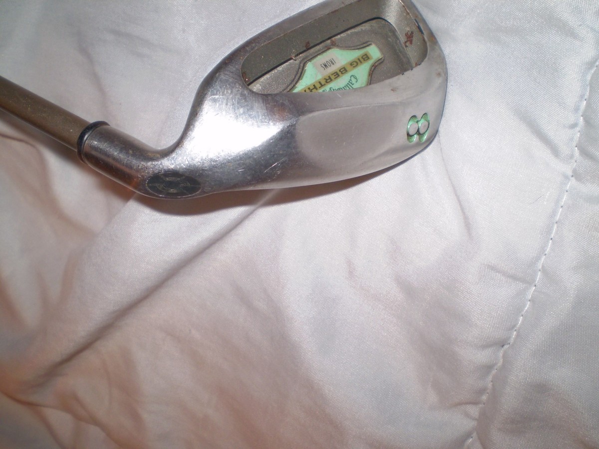 Lady Callaway Big Bertha 8 Iron Gems Women GraphIte Shaft Flex
