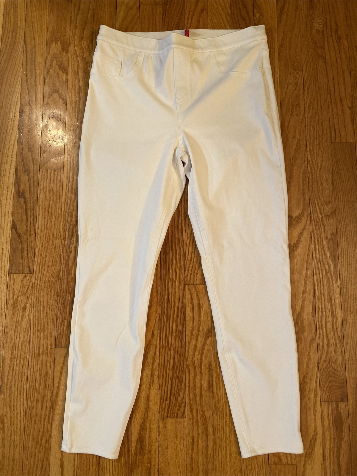 SPANX White Jean-ish Ankle Leggings 20018R XL Exceptional!