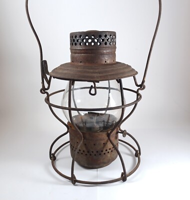 Vintage Handlan St Louis Railroad Lantern NYCL (New York Central