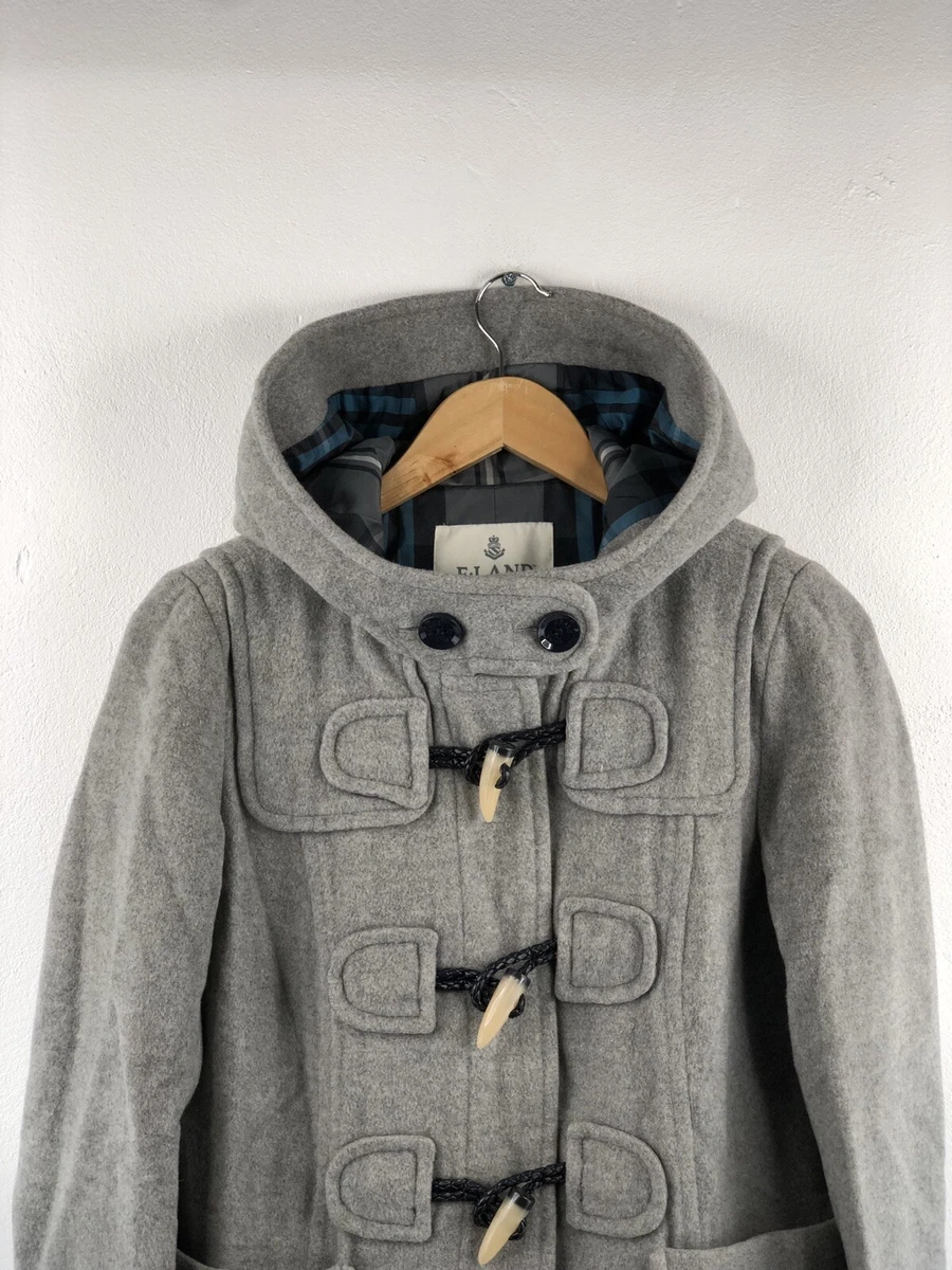 Girls grey shop duffle coat