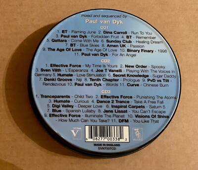 ポール・ヴァン・ダイクのミックスCD 【公式通販】